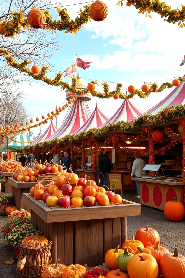 Caramel Apple Carnival - 22 Fall Birthday Party Ideas