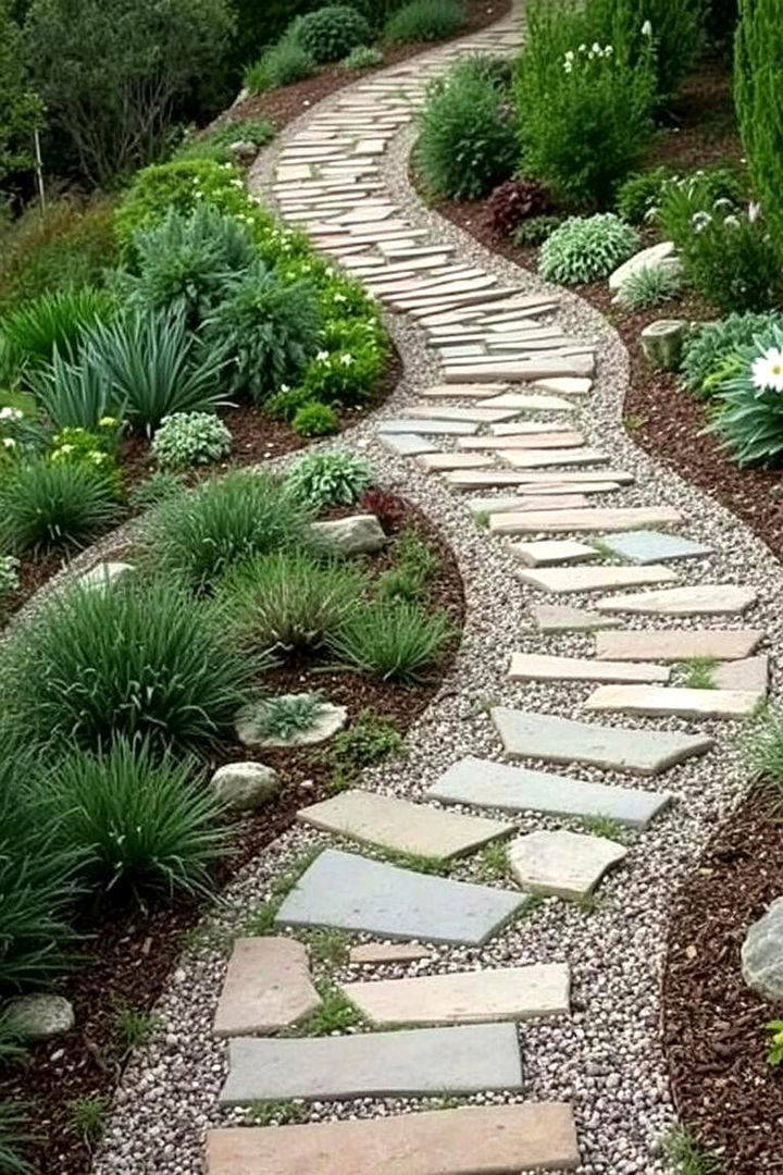 Cascading Pathways and Walkways - 22 Sloping Garden Design Ideas