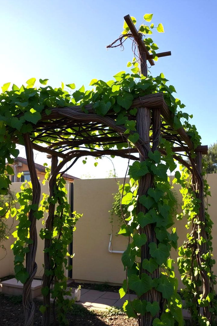 Cascading Vine Trellis - 22 Cucumber Trellis Ideas
