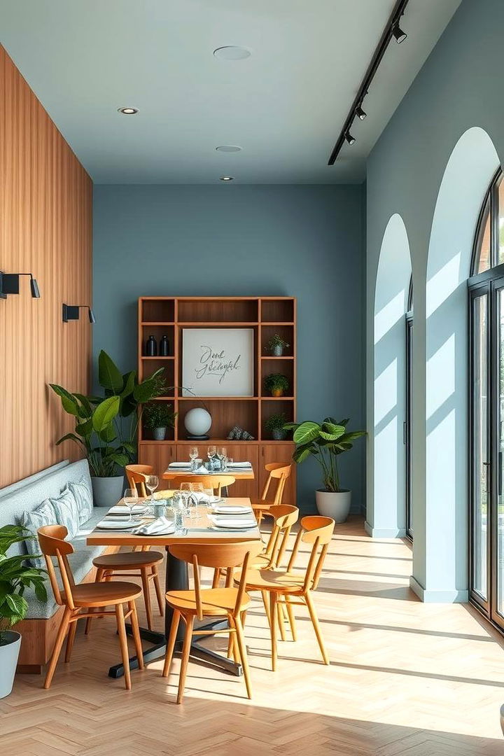 Casual Sky Blue Vibes - 22 Blue Dining Room Ideas