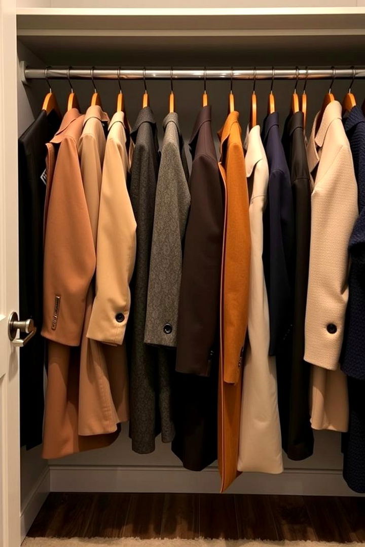 Categorization by Coat Type - 22 Coat Closet Ideas