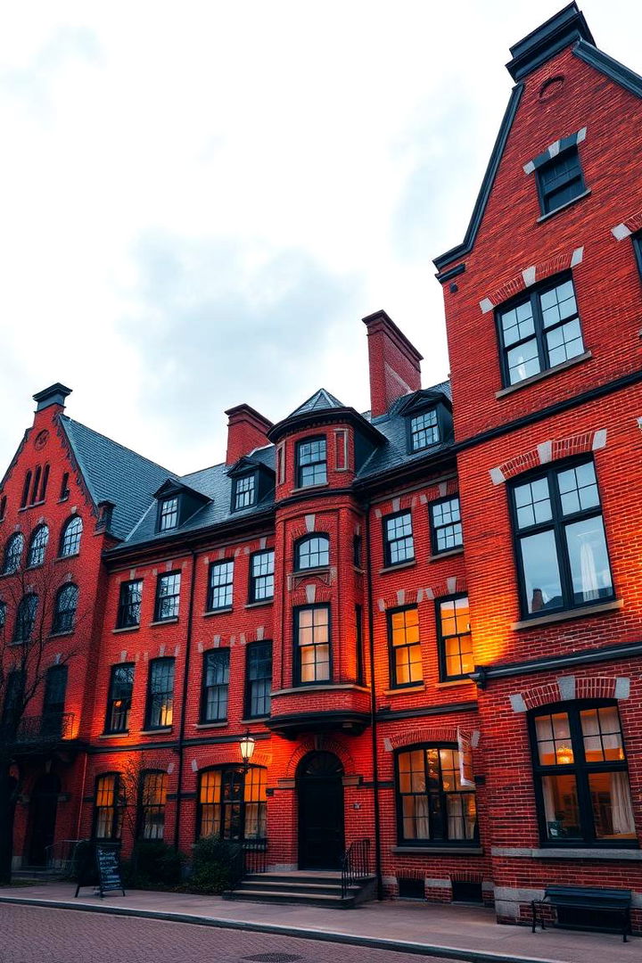 Celebrating Architectural Character - 22 Painted Brick Houses