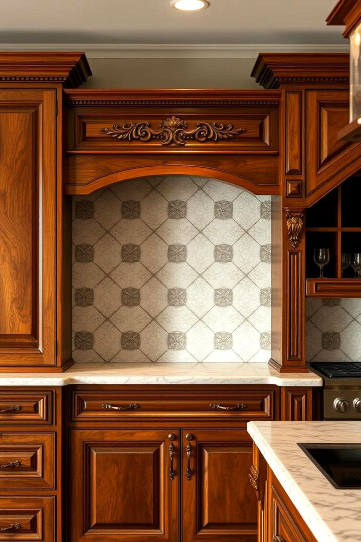 Celebrating Artisanal Craftsmanship - 22 Natural Cherry Kitchen Cabinets