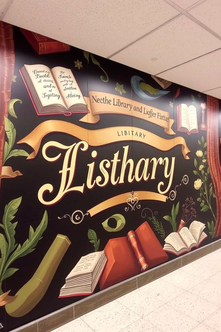 Celebrating Literary Heritage - 22 Library Murals