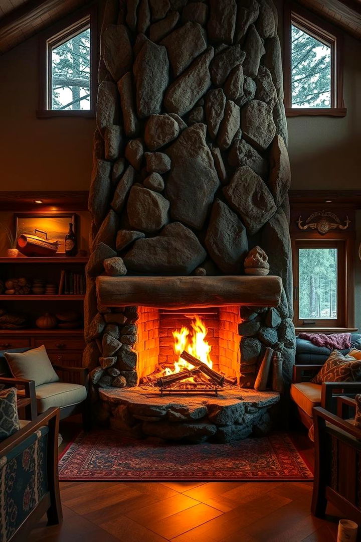 Celebrating the Fire Element - 22 Primitive Living Room Ideas