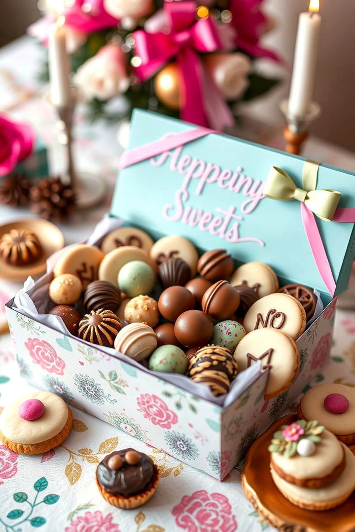 Celebration Sweets Box - 22 Last Minute Wedding Gift Ideas