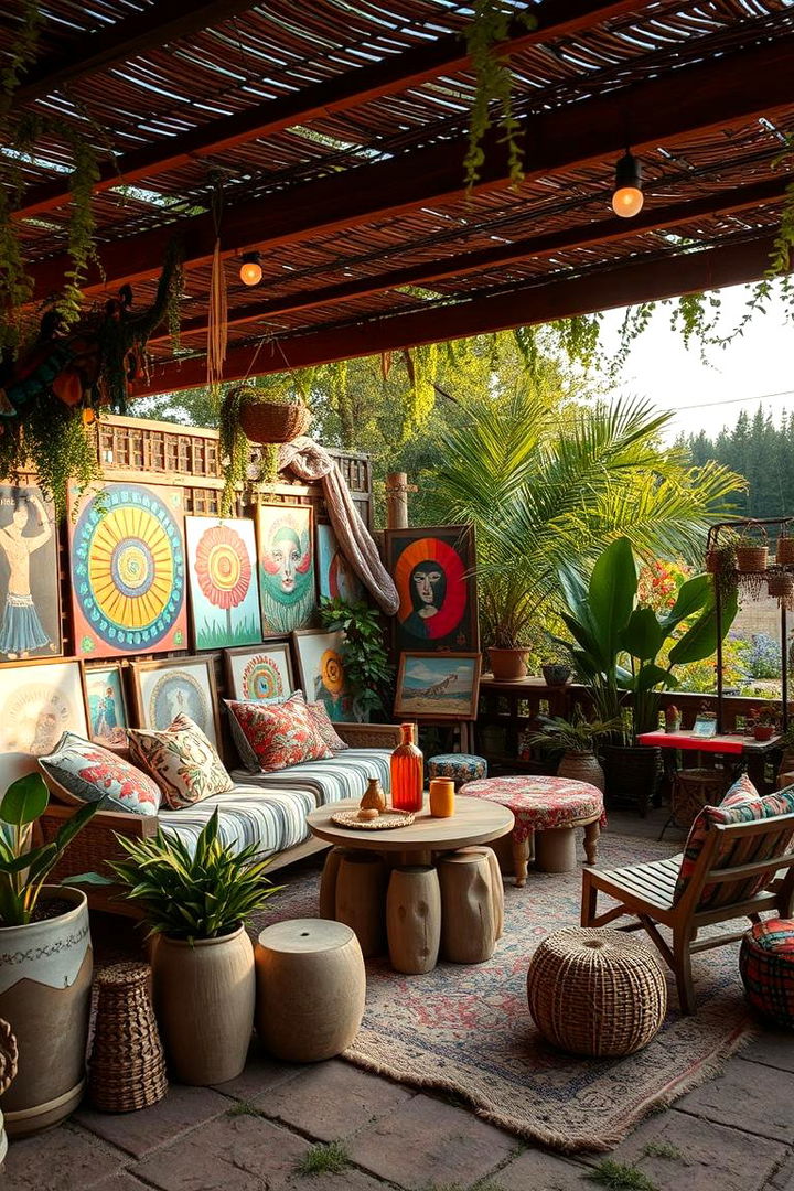 Celebration of Free Spirits - 22 Boho Garden Ideas