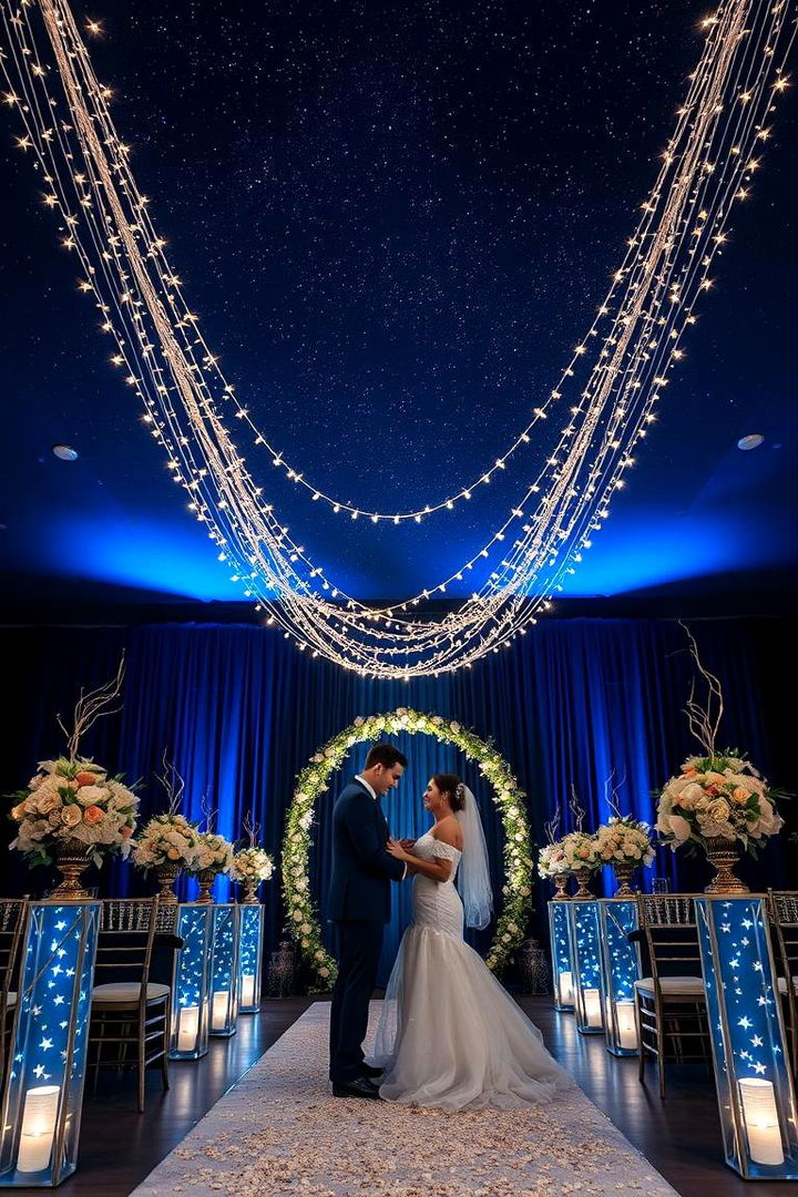 Celestial Starry Night Theme - 22 Wedding Theme Ideas