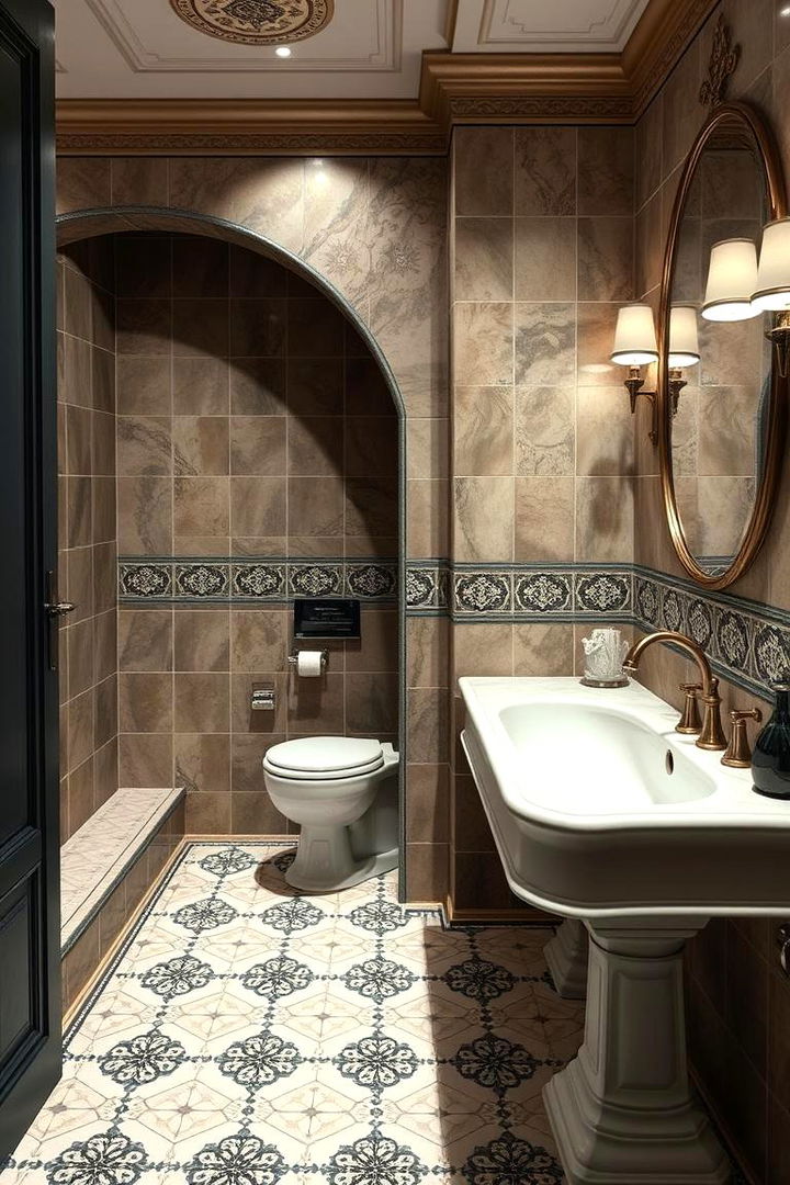 Ceramic Details Enhancement - 22 Bathroom Staging Ideas