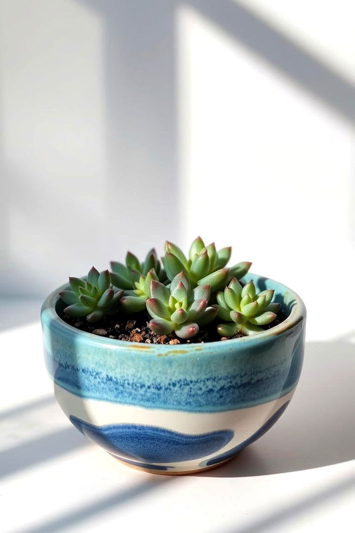 Ceramic Pot Garden Charm - 22 Fairy Garden Container Ideas