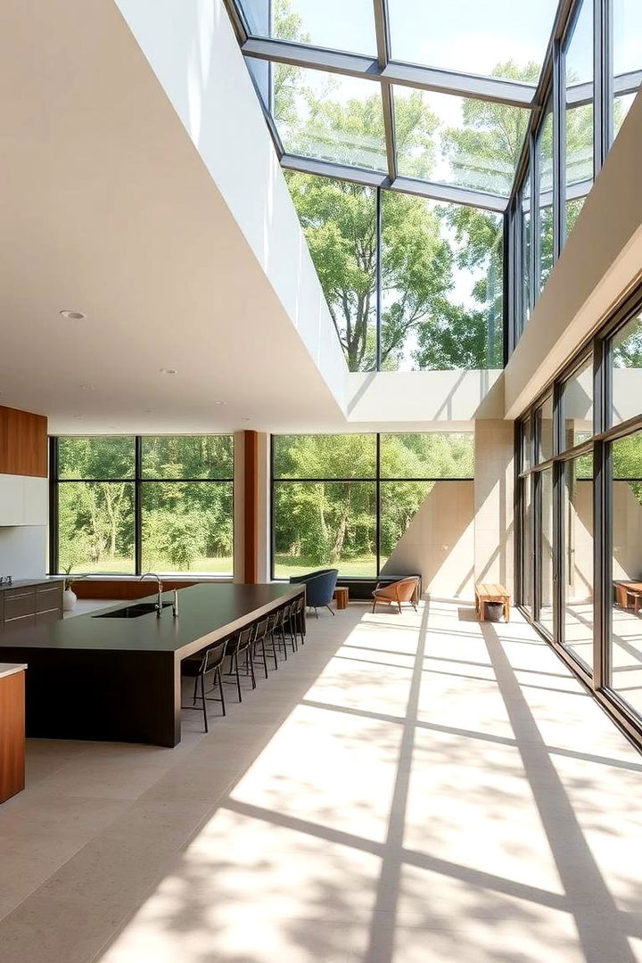 Championing an Open Floor Plan - 22 Organic Modern Living Room Design Ideas