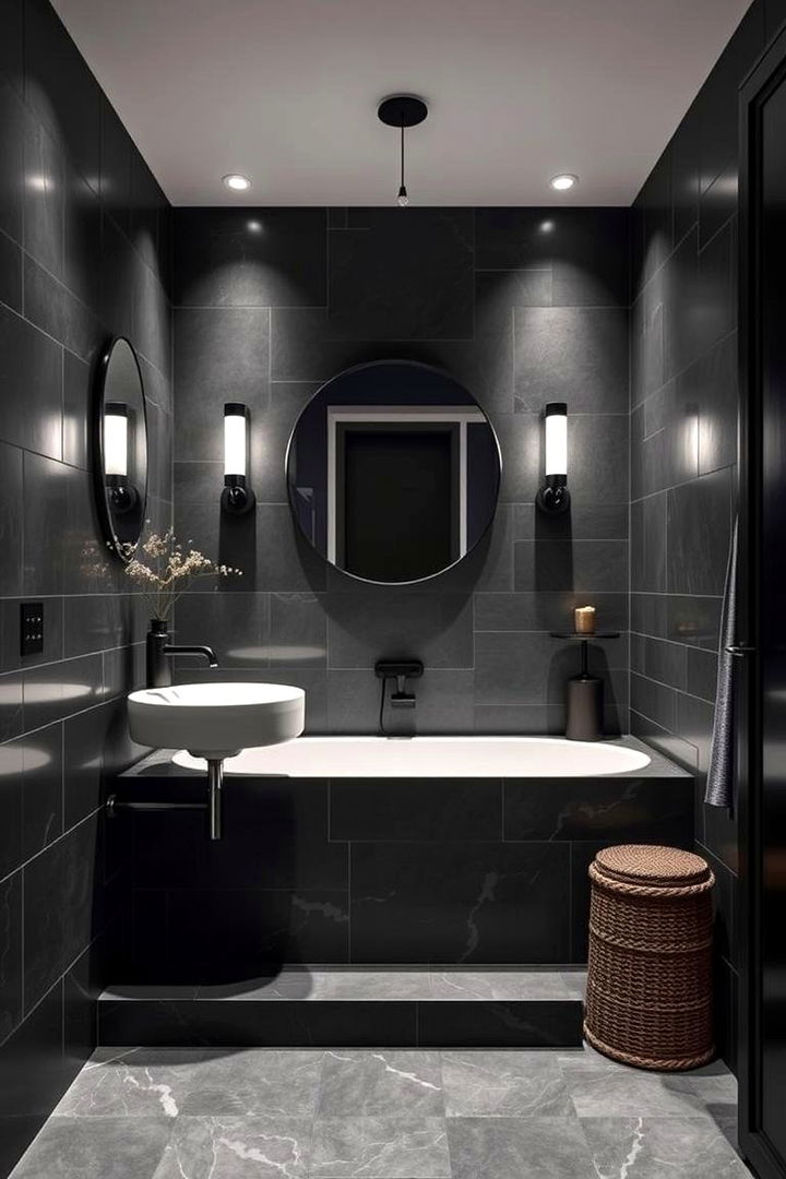 Charcoal Gray Bathroom for Contemporary Chic - 22 Bathroom Color Ideas