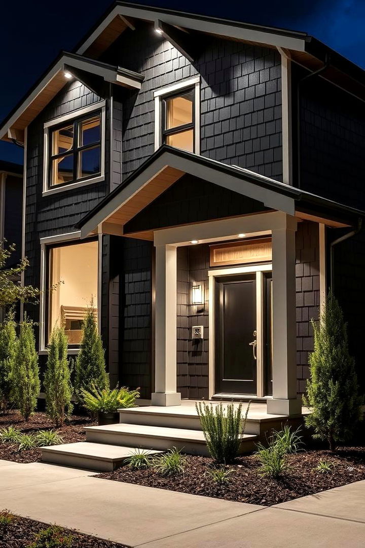 Charcoal Slate Strength - 22 House Siding Colors
