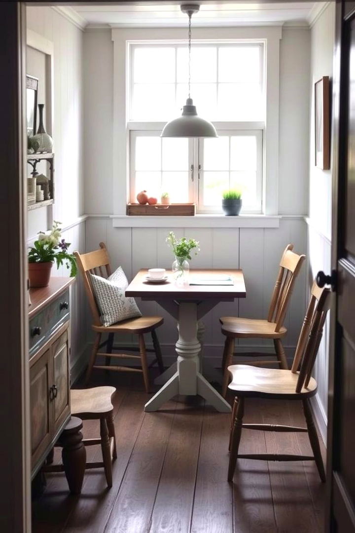 Charming Breakfast Nook - 22 Farmhouse Kitchen Ideas