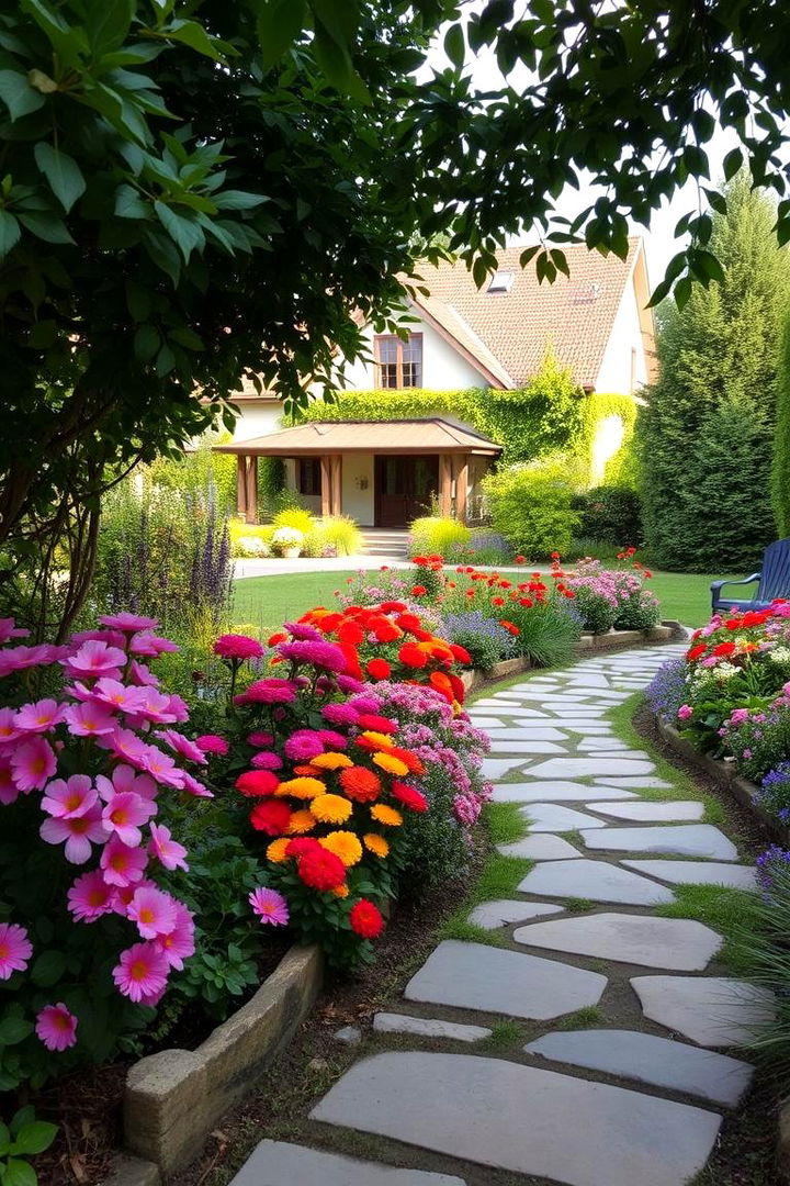 Charming Garden Spaces - 22 Farmhouse Green Exterior Home Ideas