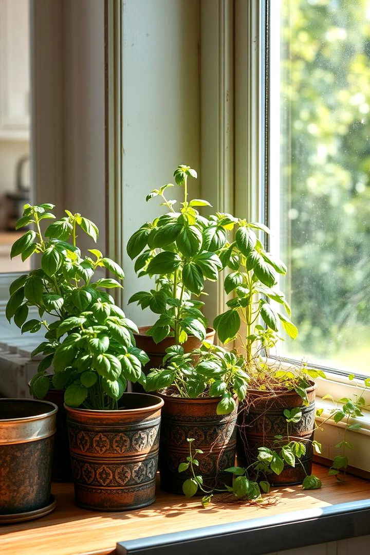 Charming Herb Gardens - 22 Country Kitchen Ideas