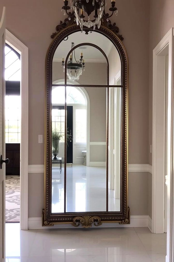 Charming Mirrors for Space Illusion - 22 Entryway Ideas