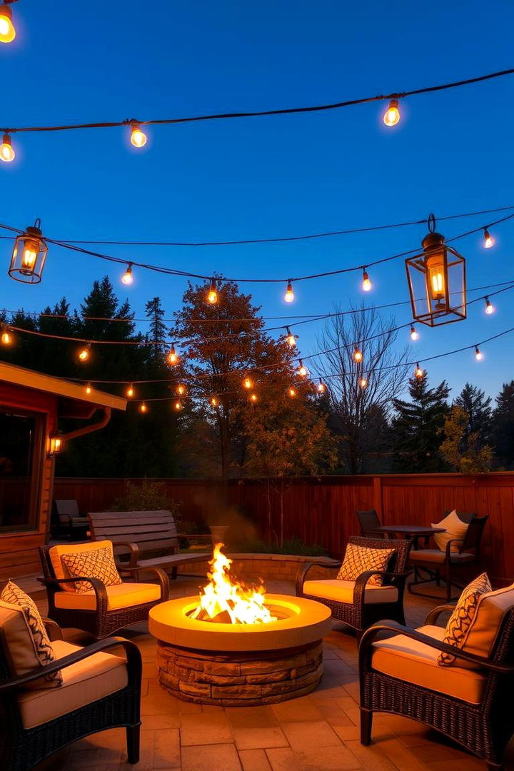 Charming Outdoor Patio Decor - 22 Friendsgiving Decor Ideas