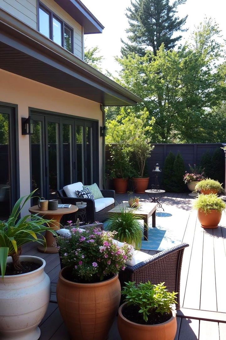 Charming Patio and Deck Areas - 22 Small Backyard Landscaping Ideas