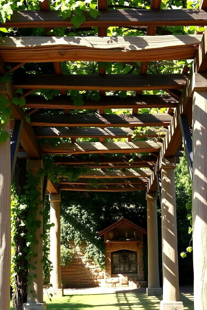 Charming Rustic Pergolas - 22 Secret Garden Ideas