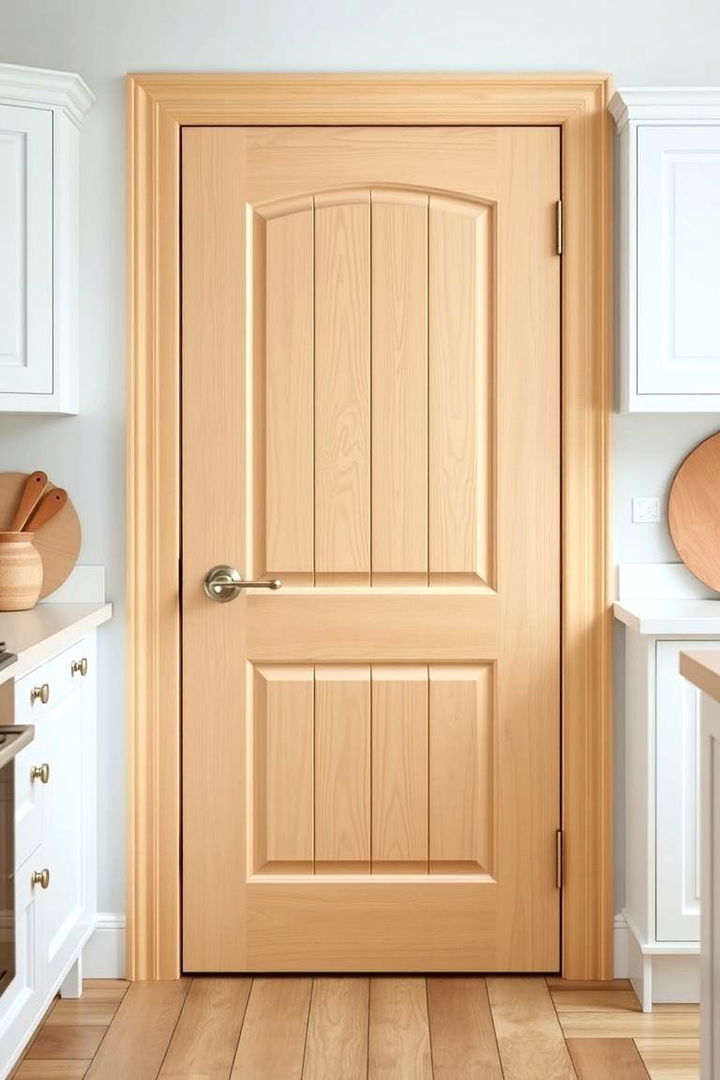 Charming Scandi Style Doors - 22 Kitchen Door Design Ideas