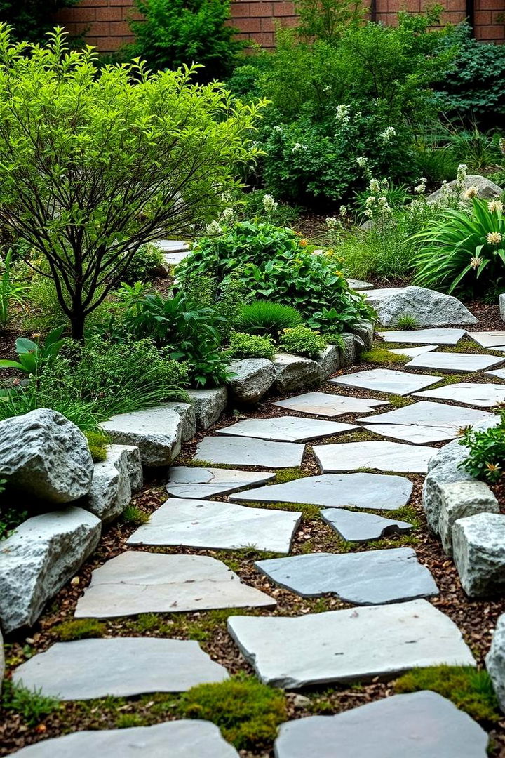 Charming Stone Pathways - 22 Boho House Exterior Ideas