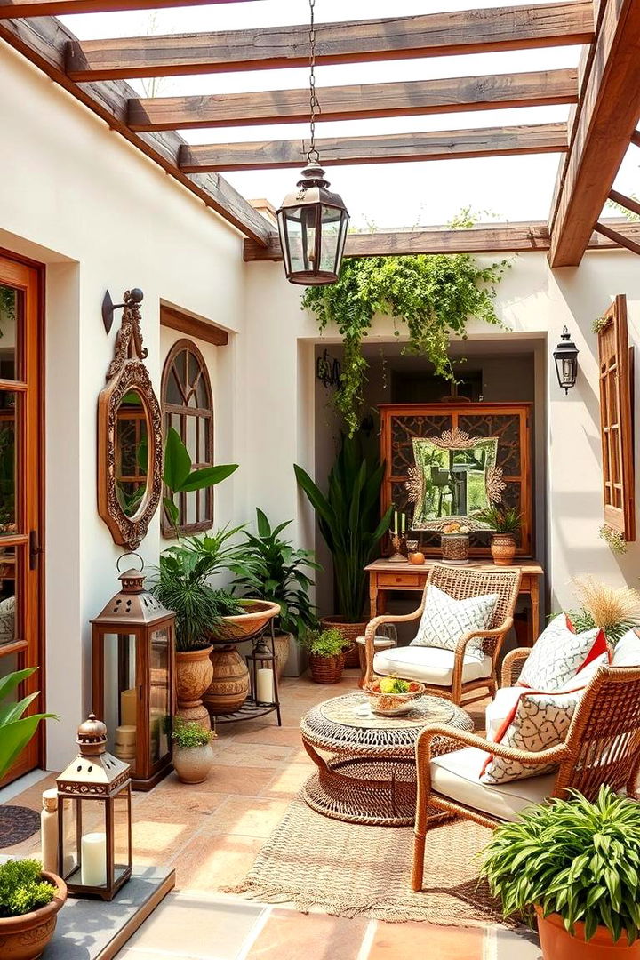 Charming Vintage Decor - 22 Boho Patio Ideas