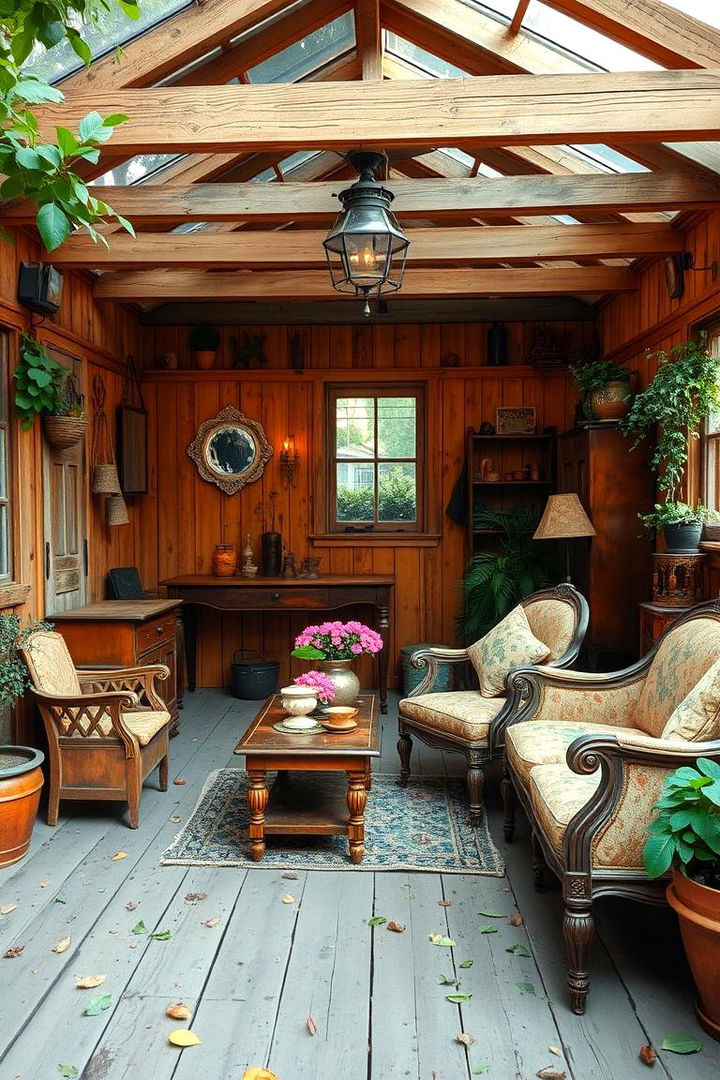 Charming Vintage Garden Room - 22 Garden Room Ideas