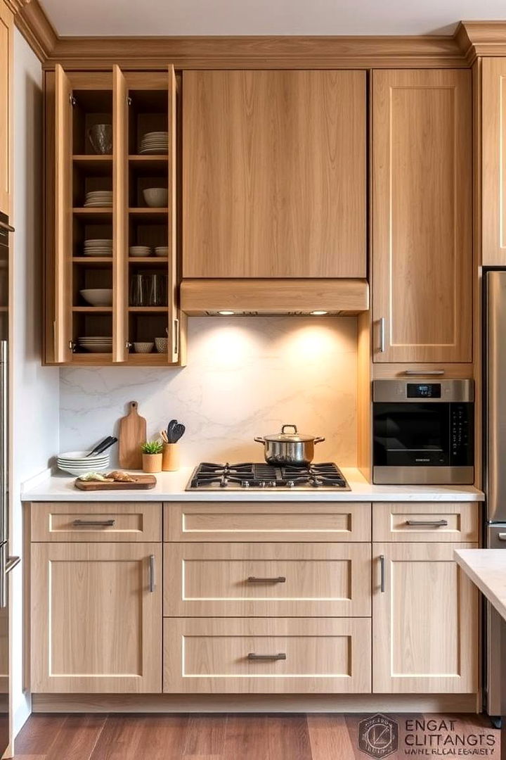 Chefs Dream Maple Cabinetry - 22 Maple Kitchen Cabinets Ideas