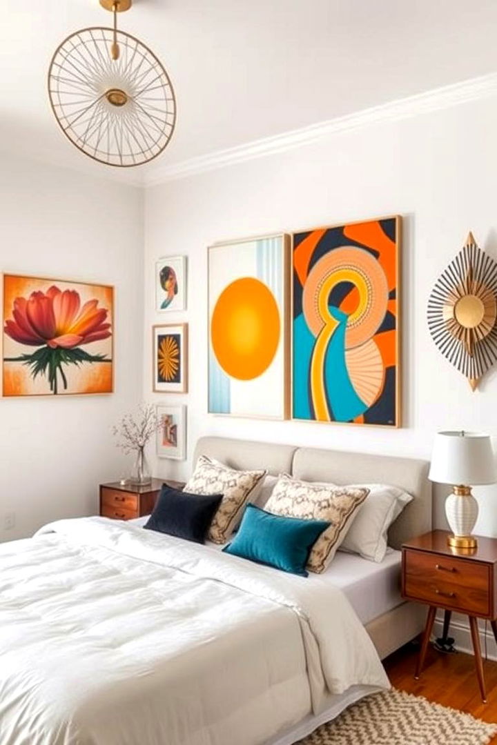 Chic Art Installations - 22 Glam Bedroom Ideas