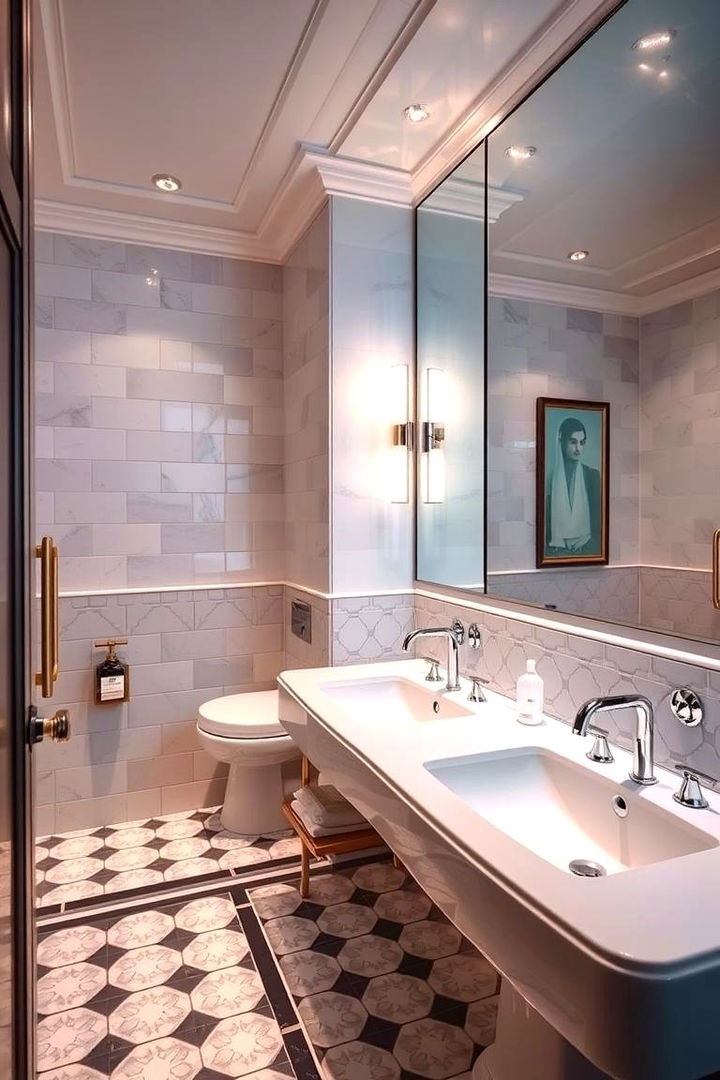 Chic Bathrooms - 22 Art Deco Interior Design Ideas