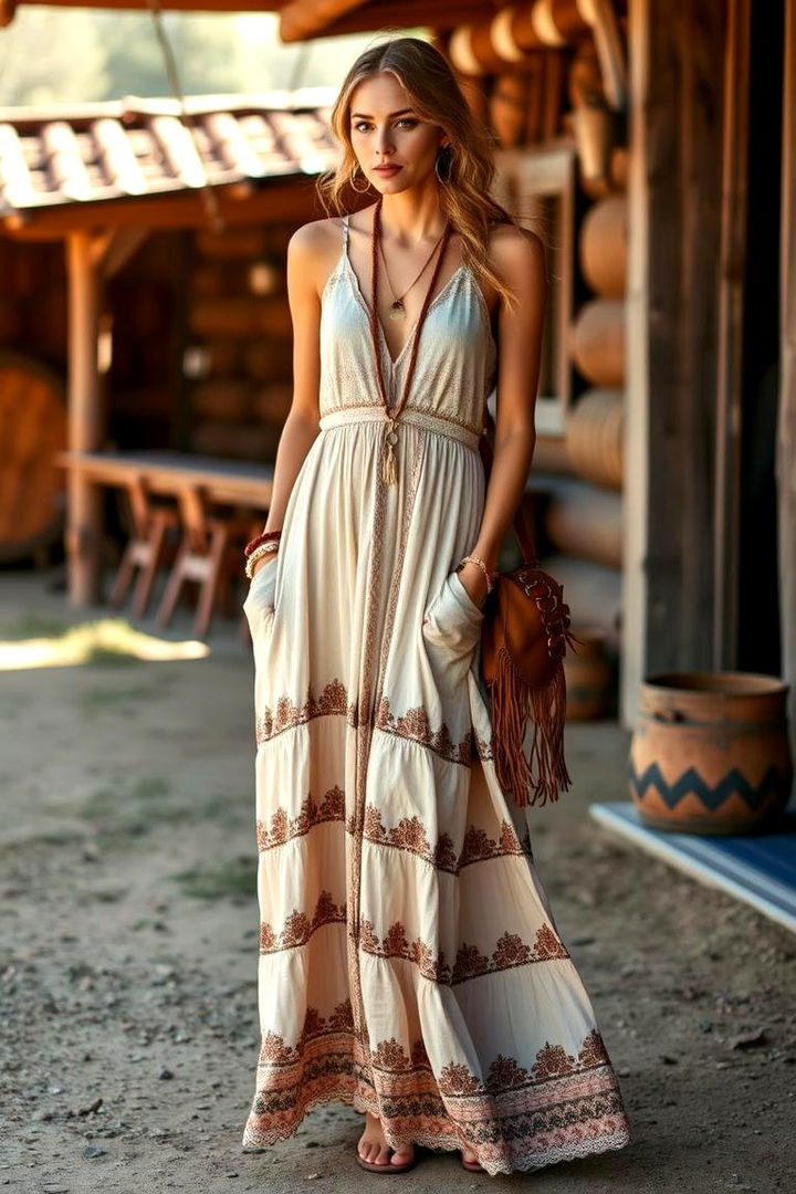 Chic Bohemian Vibe Outfit - 22 Guest Wedding Outfit Ideas