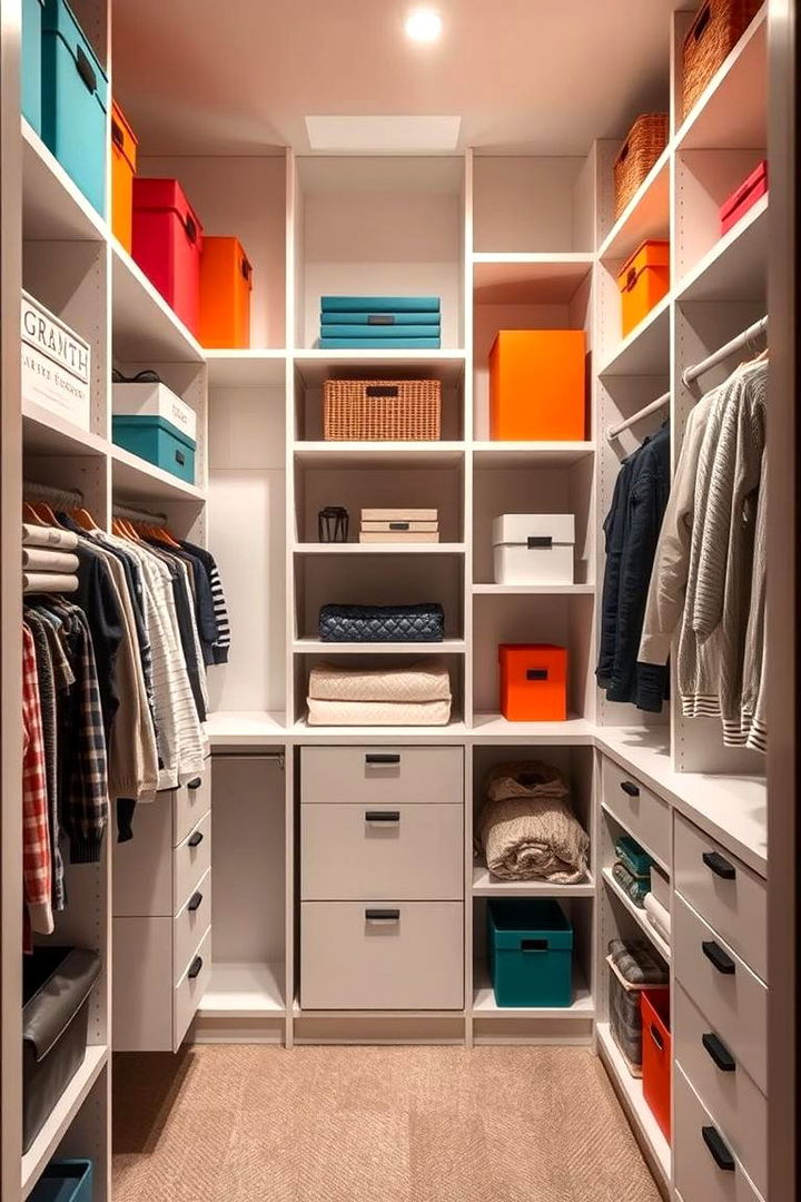 Chic Closet Organization - 22 Clean Girl Room Ideas