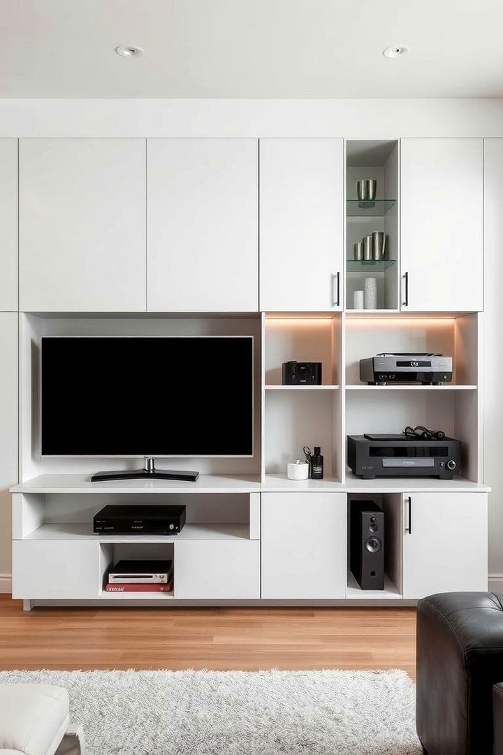 Chic Entertainment Centers - 22 Living Room Furniture Ideas