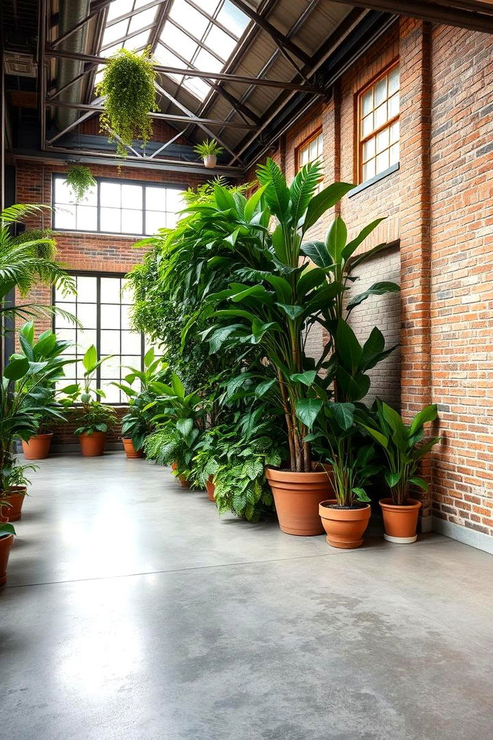 Chic Industrial Green Room - 22 Plant Room Ideas