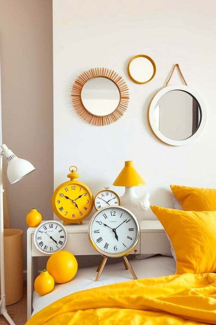 Chic Lemon Accessories - 22 Lemon Bedroom Ideas