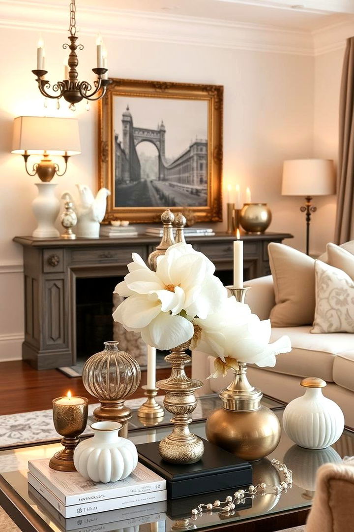 Chic Magnolia Finishing Touches - 22 Magnolia Living Room Ideas