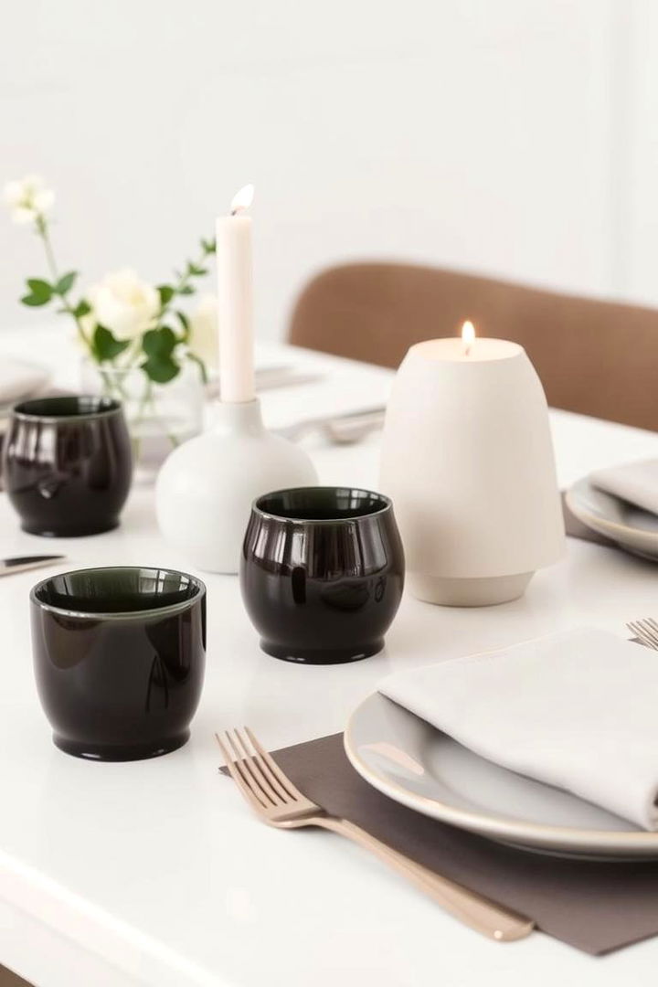 Chic Minimalist Accents - 22 Birthday Decoration Ideas