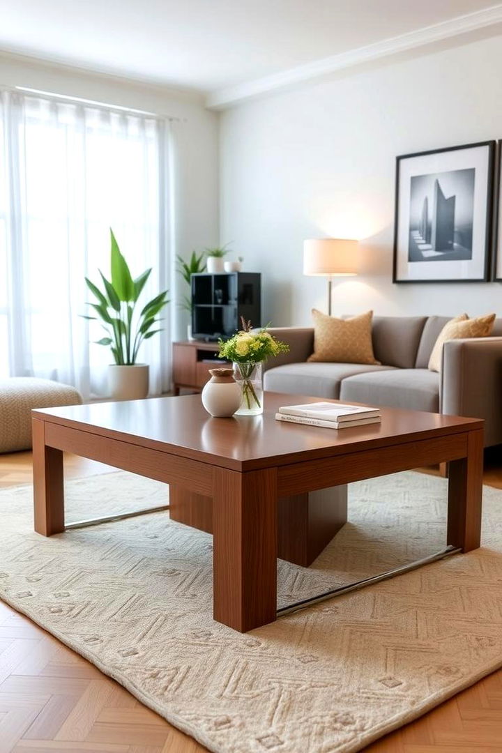 Chic Minimalist Art Deco Tables - 22 Art Deco Living Room Ideas
