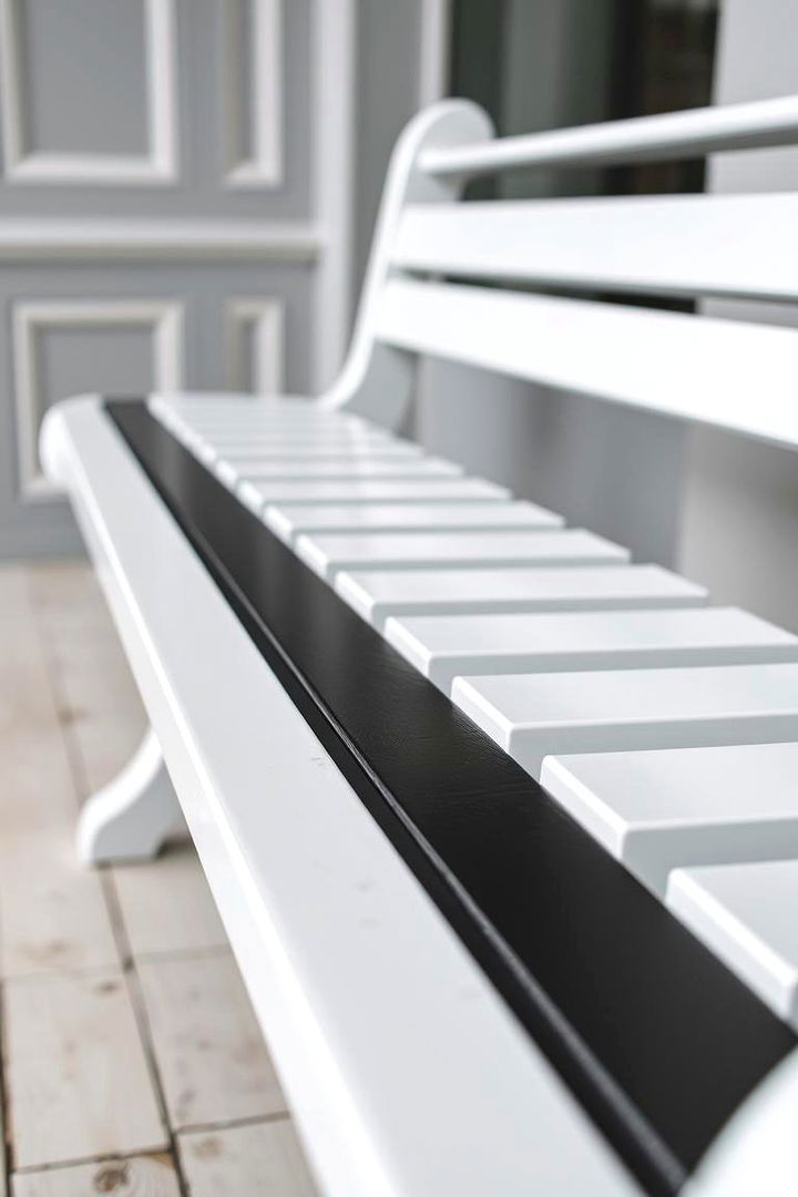 Chic Monochrome Designs - 22 Painted Furniture Ideas