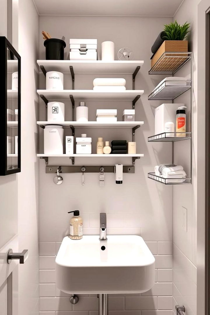 Chic Organizer Systems - 22 Dorm Bathroom Ideas