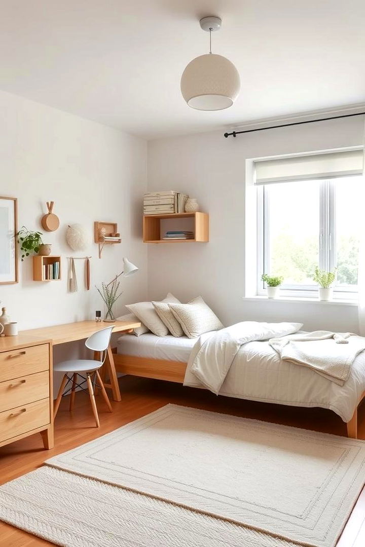 Chic Scandinavian Influences - 22 Student Bedroom Design Ideas