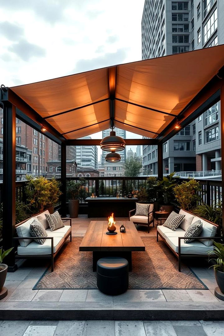 Chic Urban Pavilion - 22 Outdoor Pavilion Ideas
