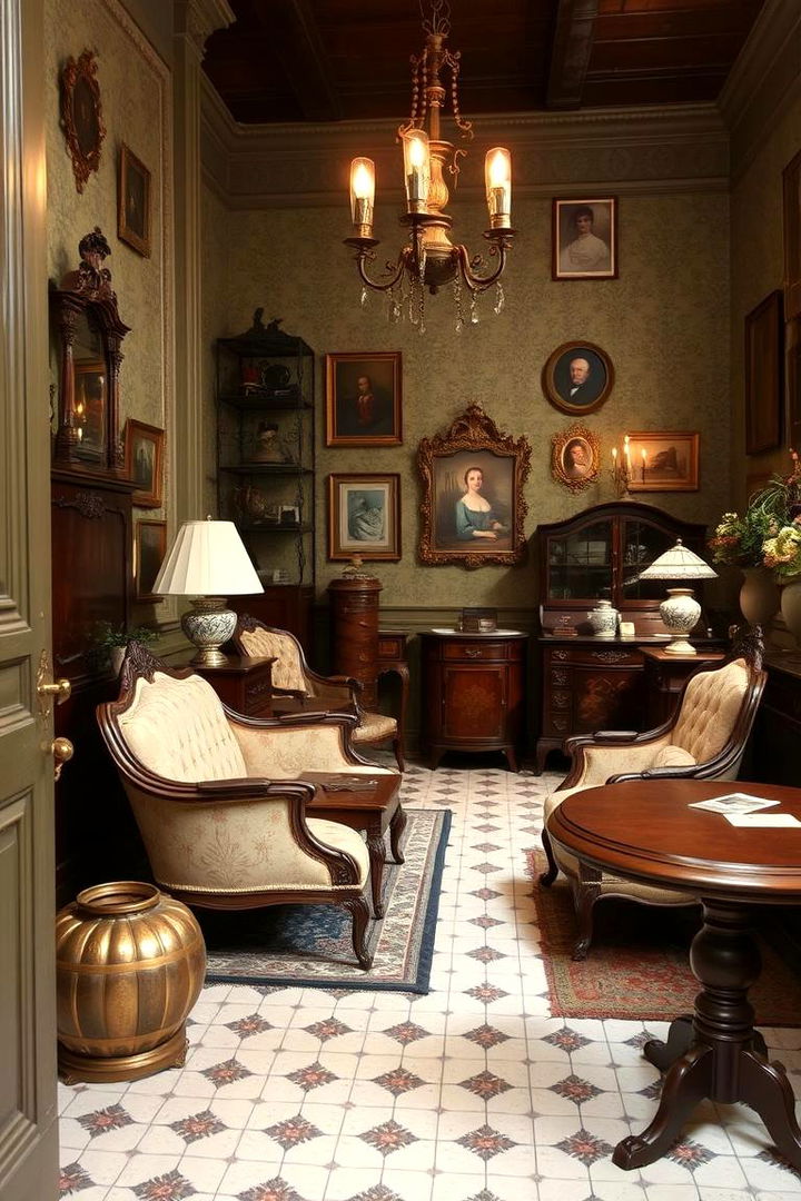 Chic Vintage Touches to Embrace Heritage - 22 Parisian-style Living Room Ideas