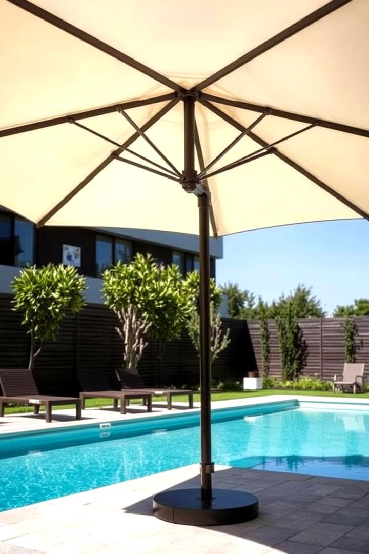 Chic and Cozy Outdoor Umbrellas - 22 Pool Shade Ideas