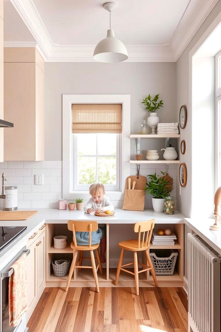 Child Friendly Kitchen Nook - 22 Kitchen Corner Ideas