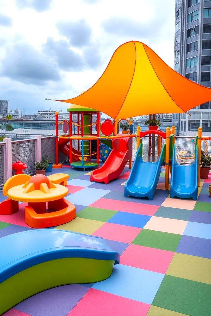 Childrens Play Area - 22 Residential Rooftop Design Ideas