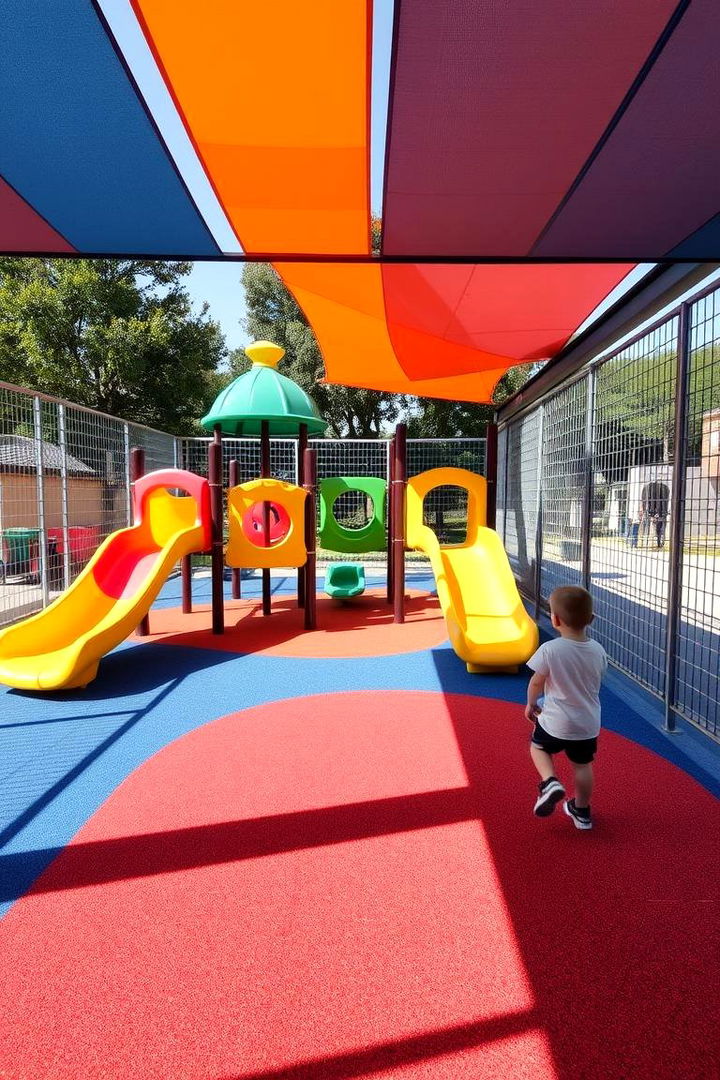 Childrens Play Zone - 22 L Shaped Backyard Ideas