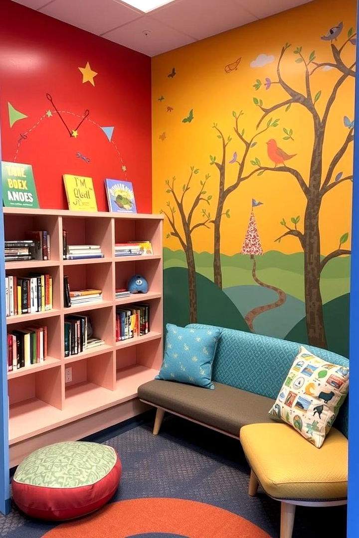 Childrens Reading Corner Library - 22 Home Library Ideas