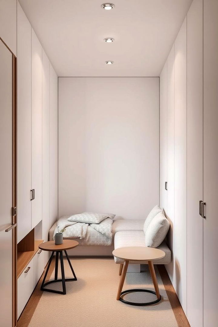 Choose Scaled Down Furniture - 22 Small Living Room Ideas With Tv and Dining Table